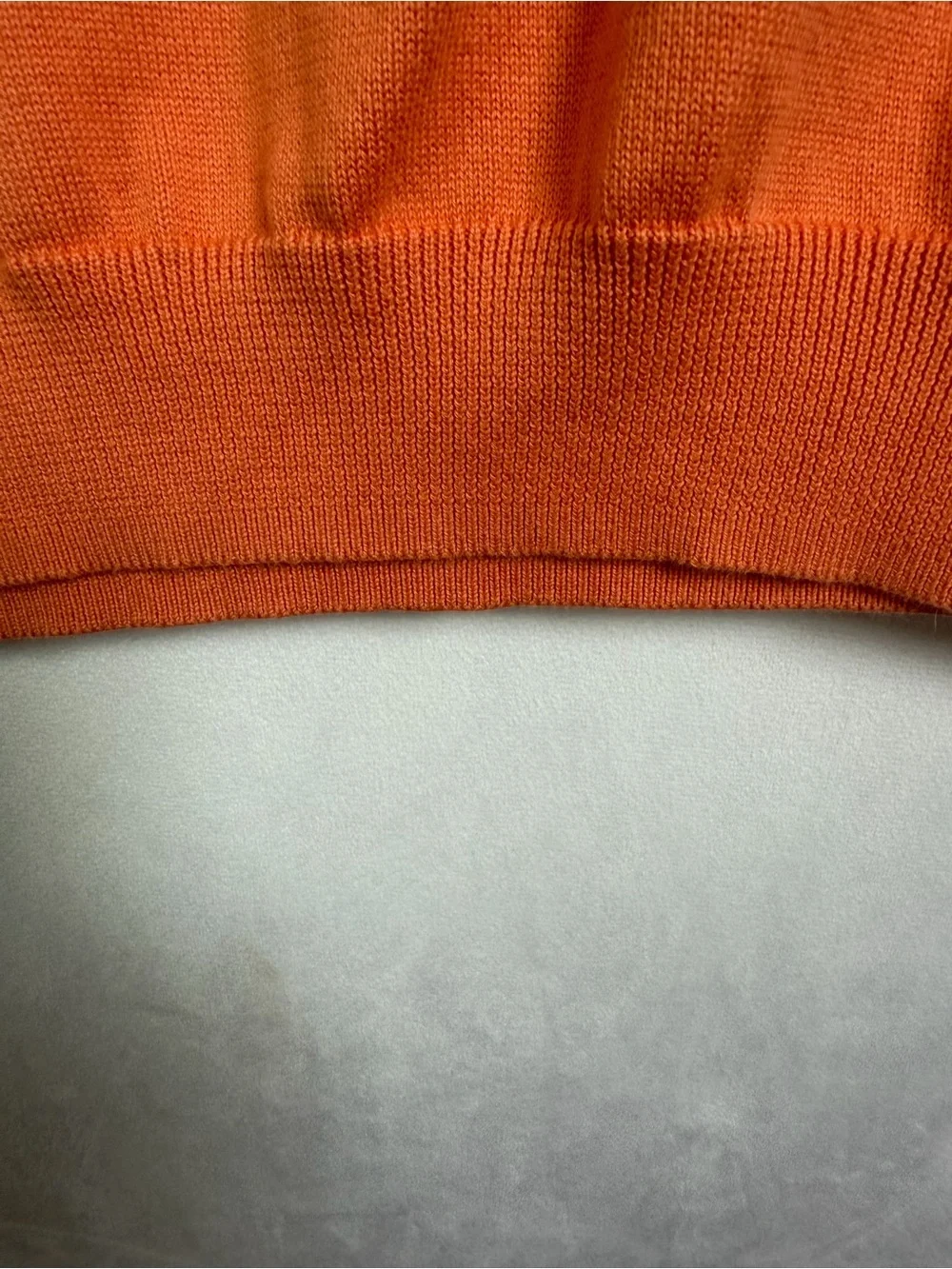 Brooks Brothers Men’s 100% Supima Cotton Sweater Vest Sz XL Orange Preppy Golf